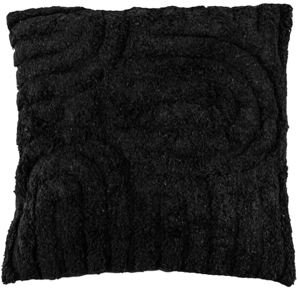 Kussen Fluffy organic black